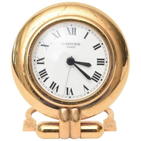 cartier wall clock|cartier table clock.